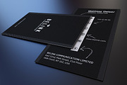 Creative Black Business Card, a Business Card Template by Marvel (Thumbnail 3 of 3)