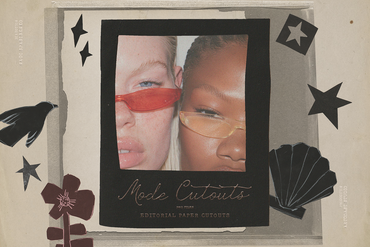 Mode Cutouts - Paper Collection, a Background Graphic by nadispasibenko (Photo 1 of 8)