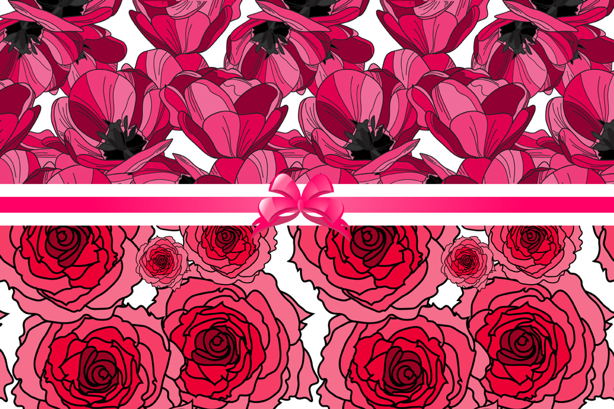 Pink Floral Patterns preview 2