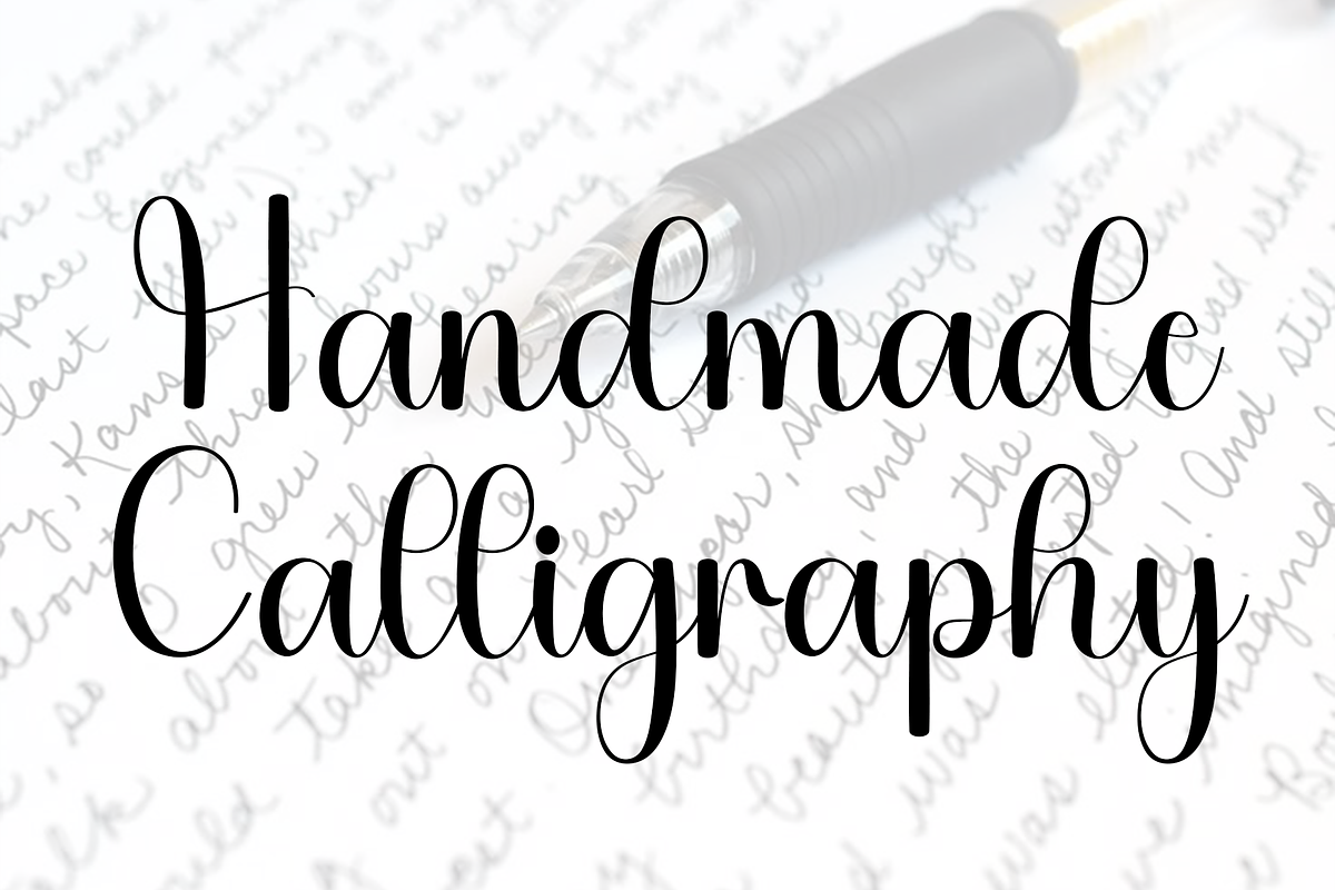 Creative Handwritten, a Handwritten Font by FreshTypeINK (Photo 5 of 8)