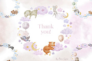 Cute Sleeping Animals., an Animal Illustration by Designwork (Thumbnail 17 of 17)