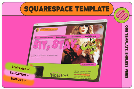 CHAMELEON Squarespace Template, a Squarespace Template by PEARLER
