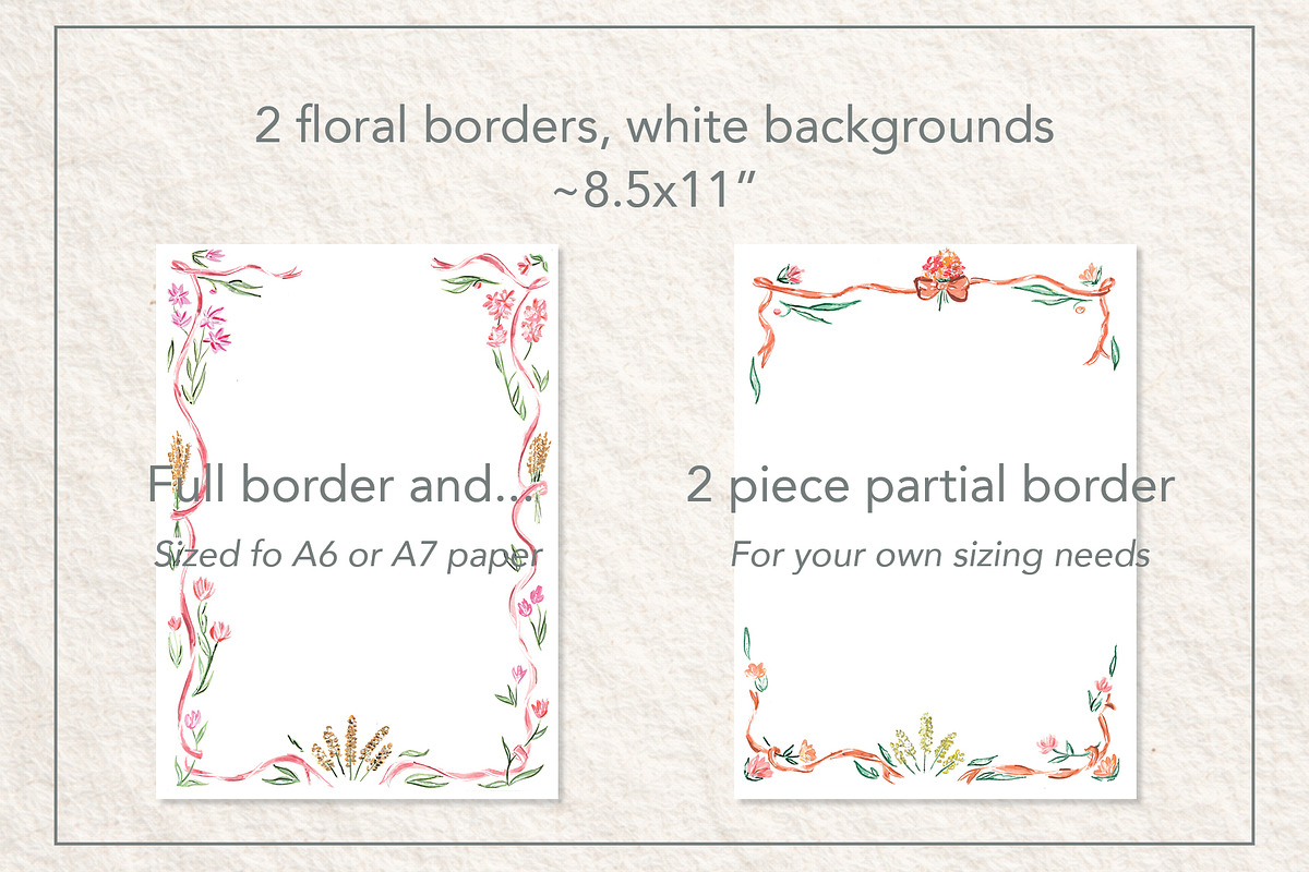 Soft Garden Watercolor Flowers, a Decorative Illustration by Bbooth88 (Photo 6 of 8)
