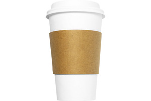 Takeaway paper coffee cup isolated, a Food & Drink Photo by BOOCYS
