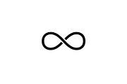 50 Infinity Heart Symbol Vector Bund, an Illustration by abu67222 (Thumbnail 11 of 55)