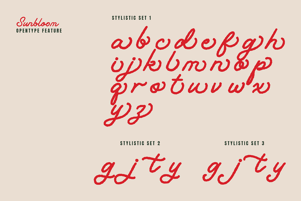 Sunbloom, a Script Font by Nathatype (Photo 8 of 10)