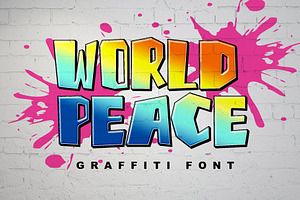 World Peace, a Script Font by Letterara