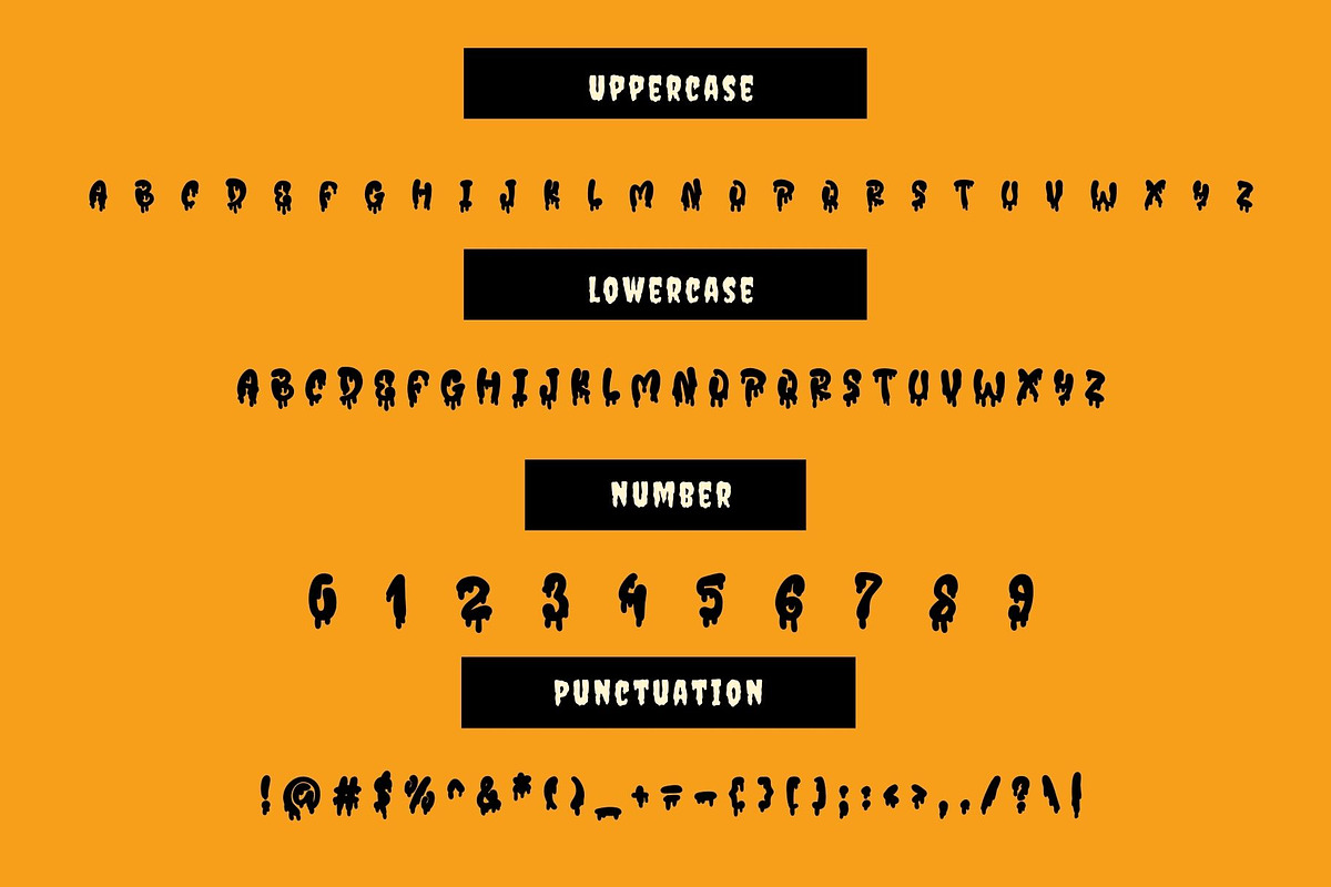 Helloween blood is a cool halloween, a Serif Font by Brown Cupple (Photo 4 of 6)