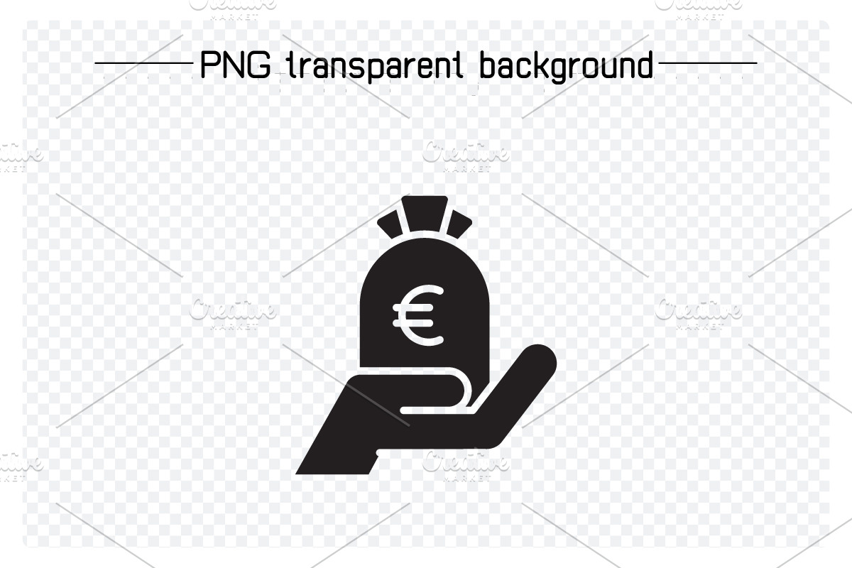 Euro Currency Money Icons Set, a Solid Icon by Designfour (Photo 6 of 7)