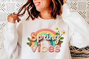 Spring Png - Faux Yarn Spring Vibes, an Illustration by SinaCreation (Thumbnail 5 of 7)
