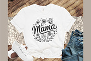 Mothers Day SVG, Mama SVG, Mom PNG, an Illustration by Sublimation Artist (Thumbnail 2 of 9)