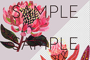 Aboriginal Style Flower Clipart PNG, a Decorative Illustration by Pawcasso's Portraits (Thumbnail 8 of 9)