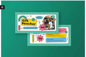 Creative Retro Gift Voucher