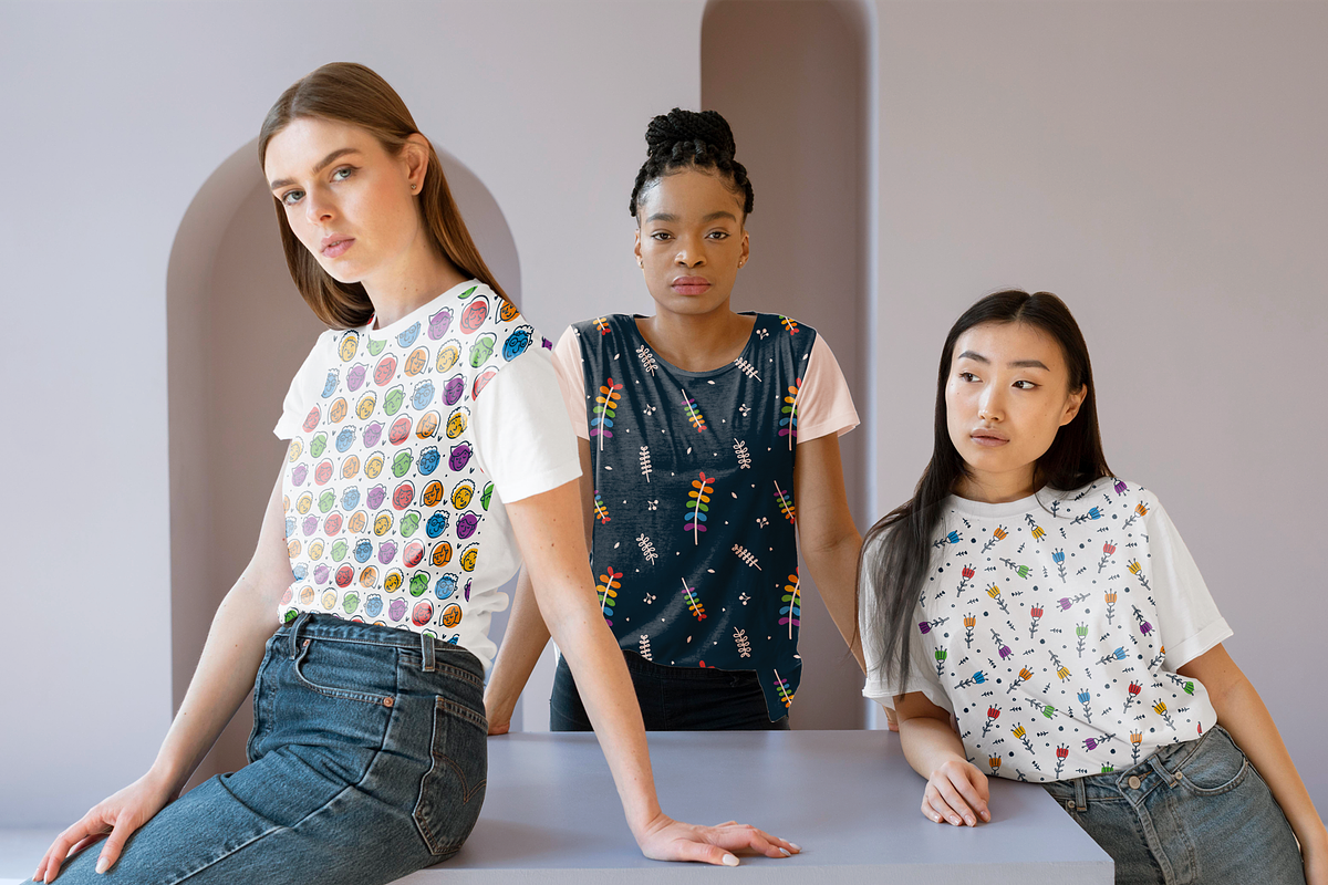16 LGBTQIA+ Never Ending Patterns, a Pattern Graphic by karetniy (Photo 3 of 6)