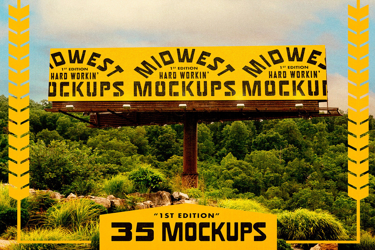 MIDWEST MOCKUPS 1ST EDITION, a Household Mockup by Fried Design Company (Photo 1 of 5)