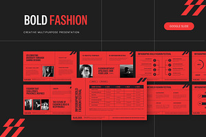 Bold Fashion - Google Slide, a Presentation Template by AQR Studio