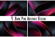 Dark Gray and Pink Abstract Design, a Background Photo by BazziBa♥ (Thumbnail 1 of 3)