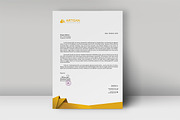 Letterhead Template, a Stationery Template by artisanHR (Thumbnail 3 of 6)