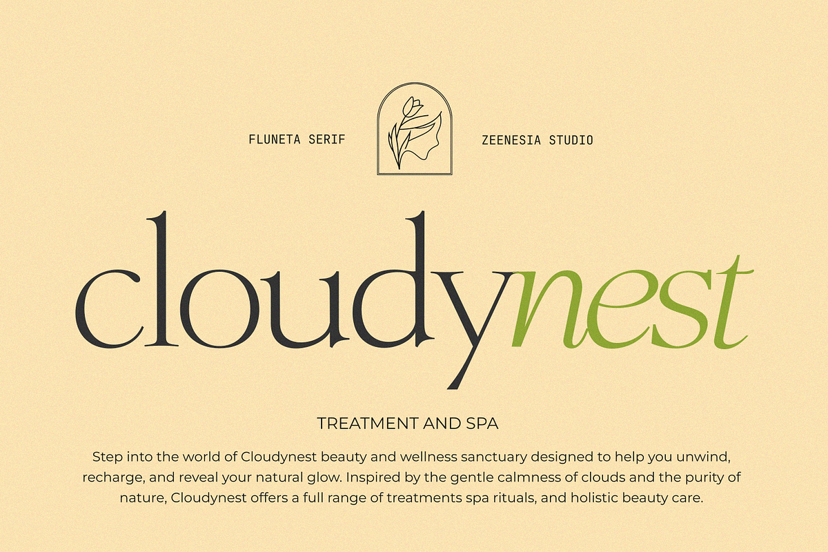 Fluneta, a Serif Font by zeenesia (Photo 16 of 21)
