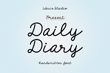 Daily Diary Handwritten