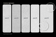 20 Premium Hand-Made Paper Textures, a Texture Graphic by brushapes.com (Thumbnail 2 of 10)