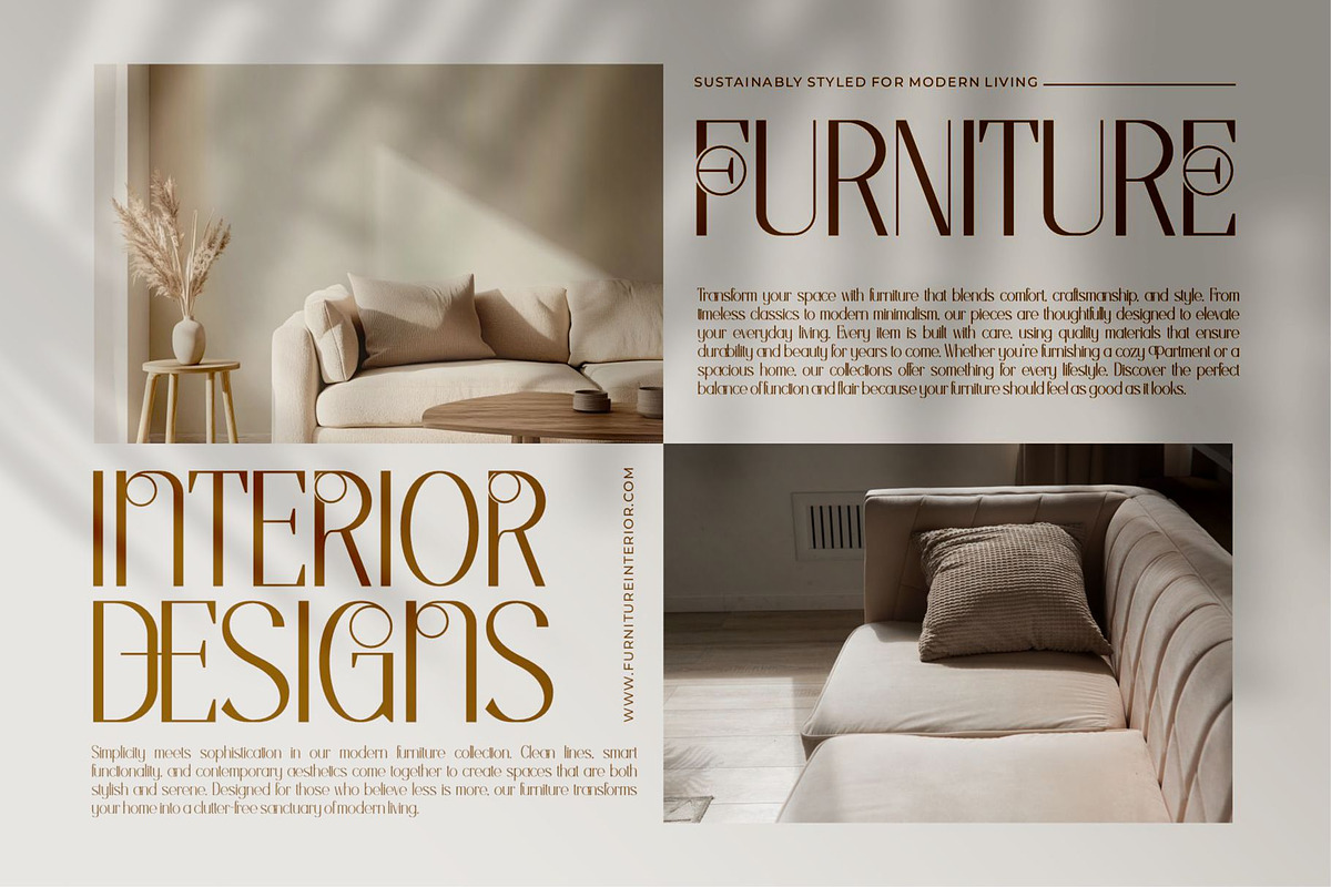 Sofana || Modern Sans Serif Font, a Sans Serif Font by Idea Studio (Photo 3 of 10)