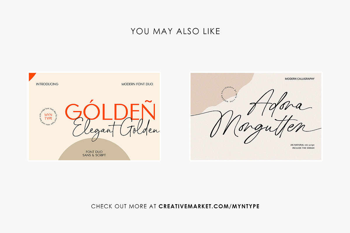 Charlotte Stylish Modern Calligraphy, a Handwritten Font by Myn Type (Photo 19 of 19)