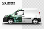 Delivery Car Mockup 8, an Advertising Mockup by Mockupix (Thumbnail 3 of 12)
