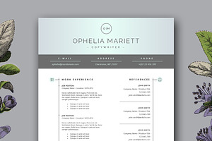 Modern Resume Template For MS Word