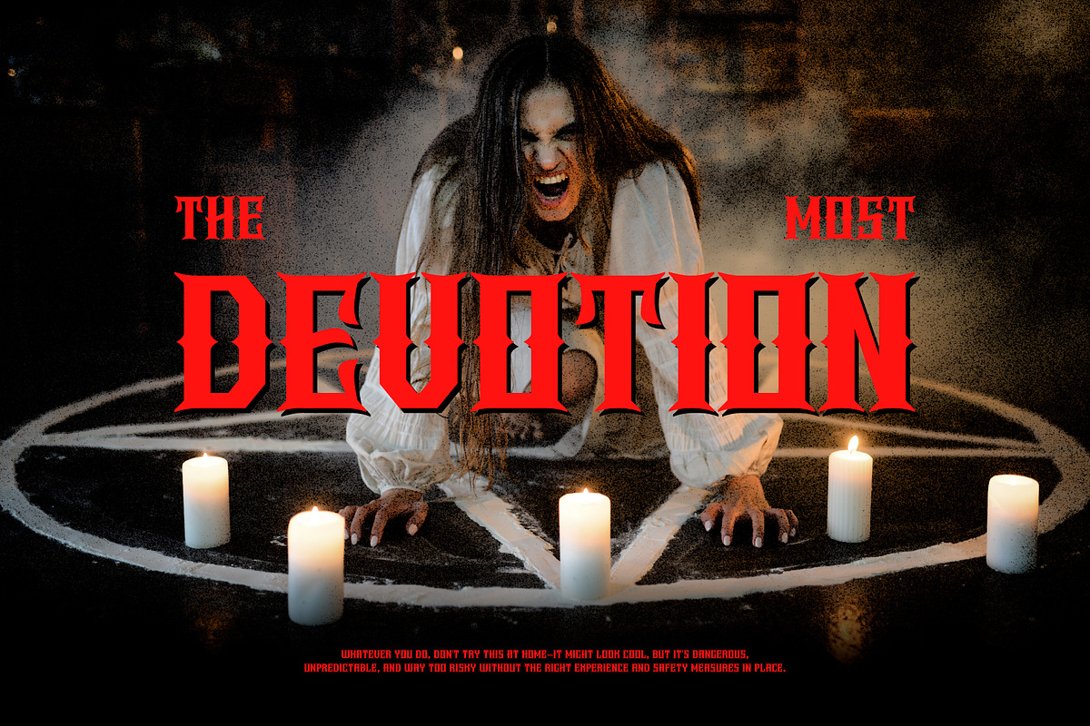 Keithor – Western Gothic Font, a Blackletter Font by Drizy (Photo 5 of 10)