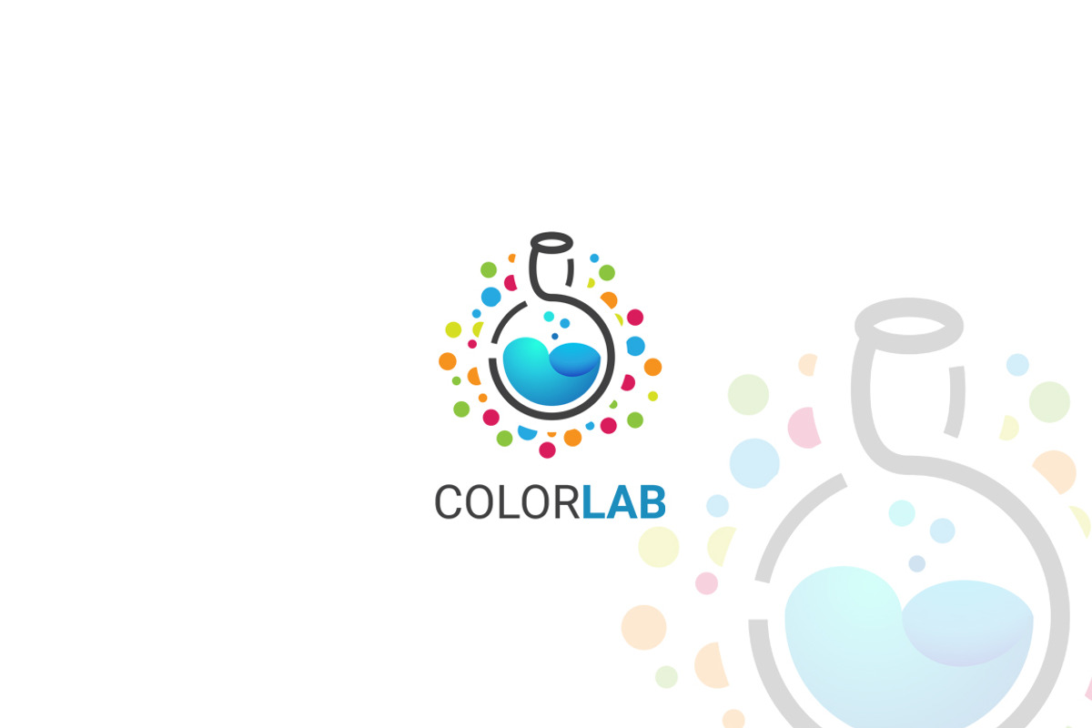Colorlab Logo Template, a Branding & Logo Template by dien96 (Photo 1 of 2)