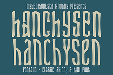 Hanchysen Font Duo