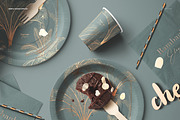 Paper Tableware Set Mockup, a Merchandise Mockup by creatsy5 (Thumbnail 3 of 5)
