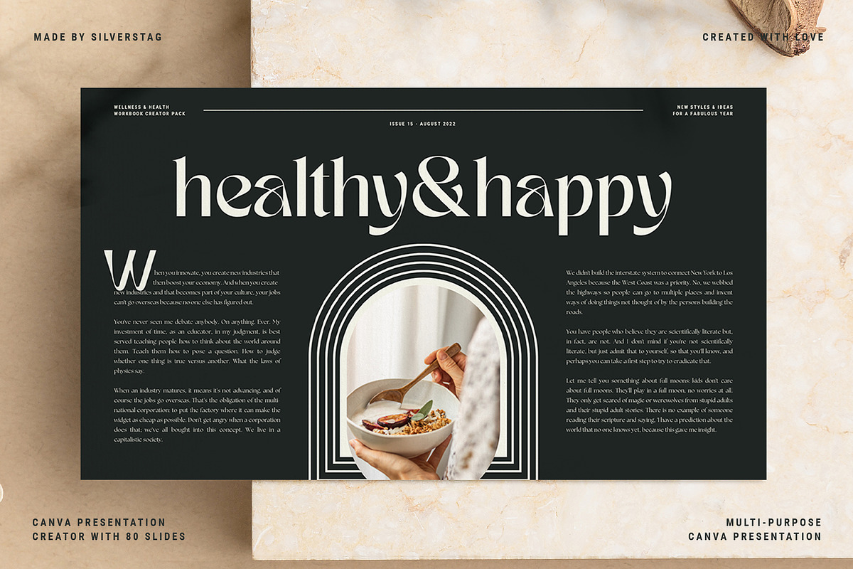 Fleur - Canva Presentation Creator, a Presentation Template by SilverStag Type Foundry (Photo 17 of 25)