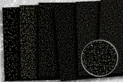 Glitterized Black, a Texture Graphic by Julie Campbell (Thumbnail 6 of 10)