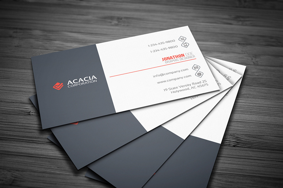 Di Business Card, a Business Card Template by DesignGhar (Photo 5 of 5)