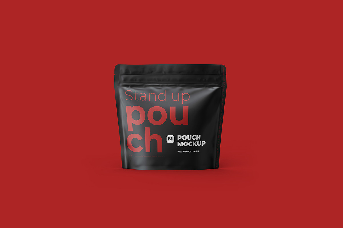 Stand-up Pouch Mockup (square), a Cups & Container Mockup by easymock (Photo 6 of 9)