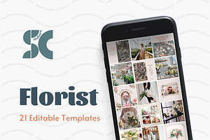 Social Media Templates for Florist