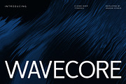 Wavecore – Modern Sans Serif, a Sans Serif Font by Vadovastd (Thumbnail 1 of 7)