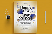 Happy New Year Flyer, a Flyer Template by MightyDesign (Thumbnail 1 of 8)