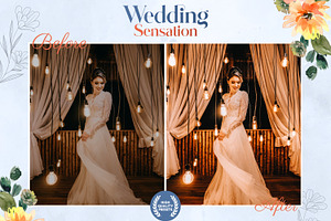 10 Bright Wedding Lightroom Presets