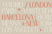 Elio & Oliver Ultra Light Sans Serif, a Sans Serif Font by SilverStag Type Foundry (Thumbnail 3 of 11)