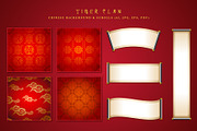 Tiger Clan, a Symbol Font by Burntilldead (Thumbnail 9 of 11)