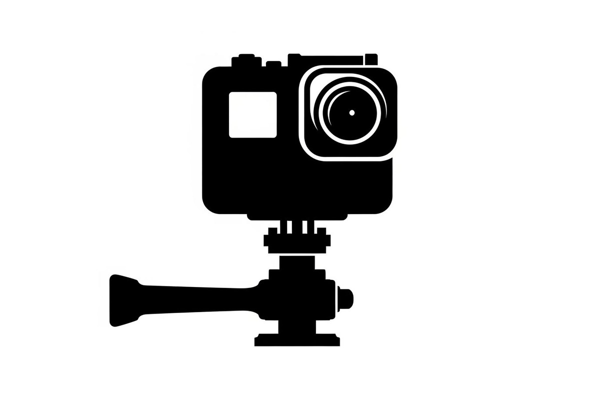 60 Action Camera Silhouette Icon, an Illustration by Artivon (Photo 37 of 61)