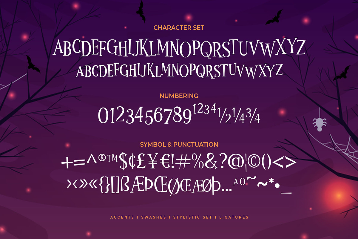 Wonder Night, a Serif Font by Arterfak Project (Photo 10 of 12)
