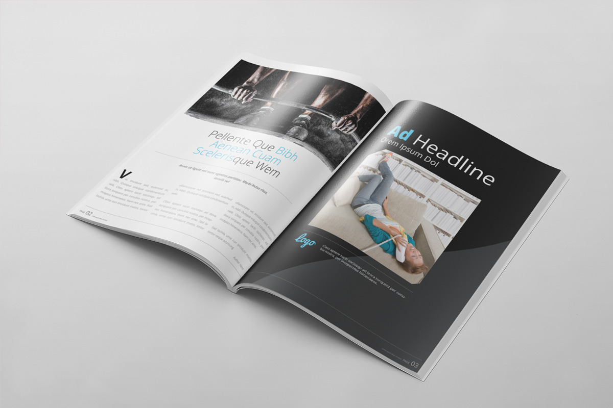 Magazine Template 46, a Magazine Template by pmvch (Photo 4 of 10)
