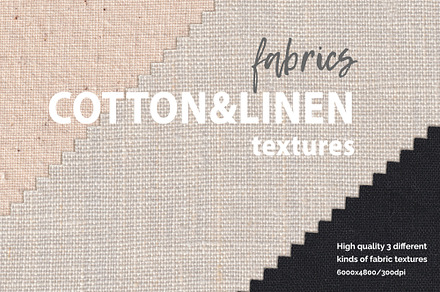 Cotton&Linen, a Texture Graphic by AlenaO