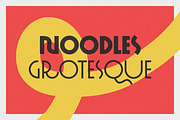 Noodles Grotesque, a Sans Serif Font by Suolahti Type (Thumbnail 1 of 6)