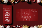Christmas Sale Mockup, an Advertising Mockup by skybluecreative (Thumbnail 2 of 2)