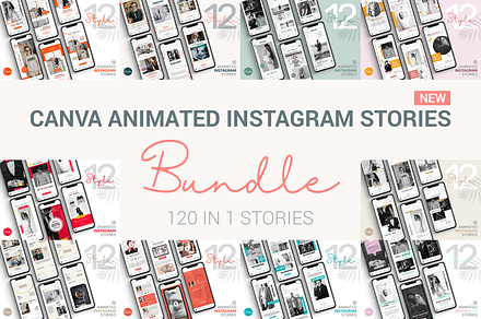 Canva Instagram Stories Bundle